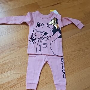GAP Pink Character Pajama Set